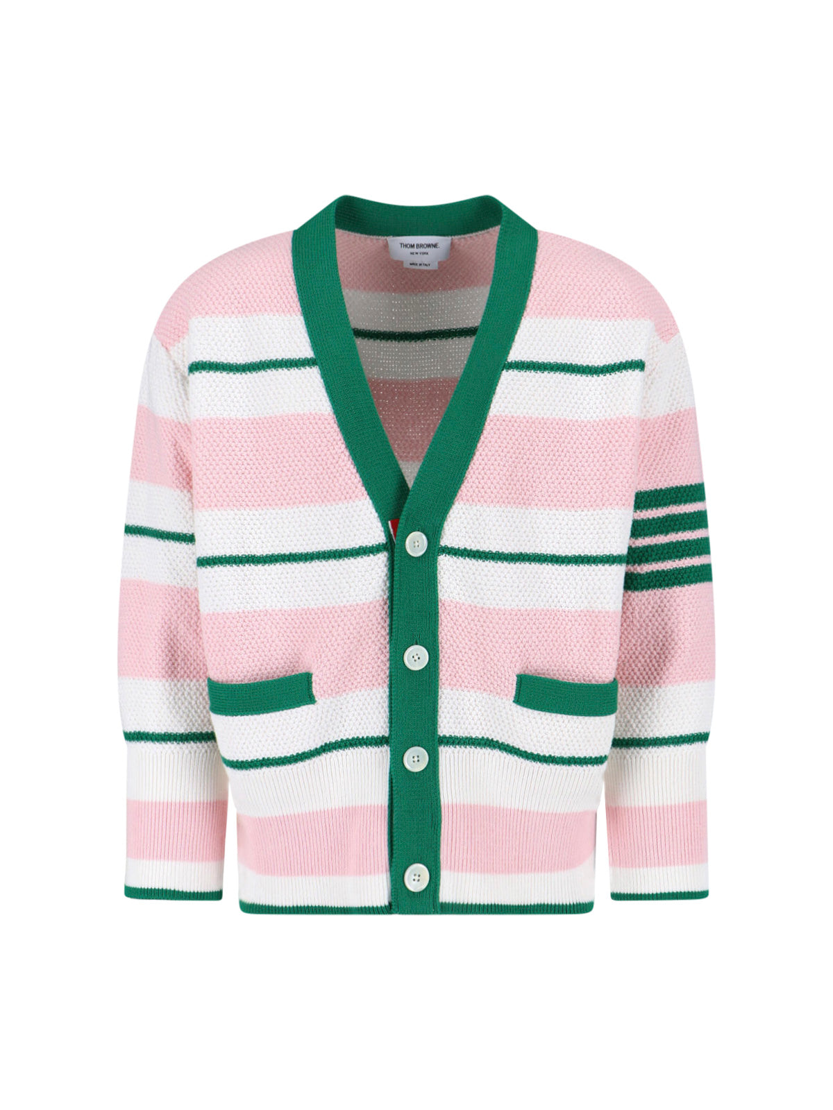 Striped Cardigan – Pink