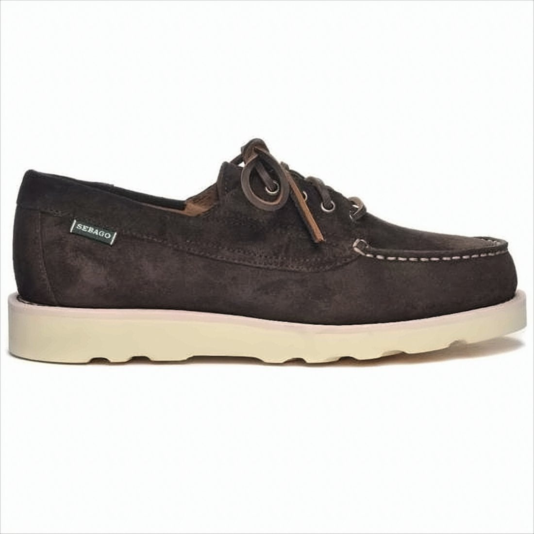Dark Brown Suede Loafers with Moccasin Toe