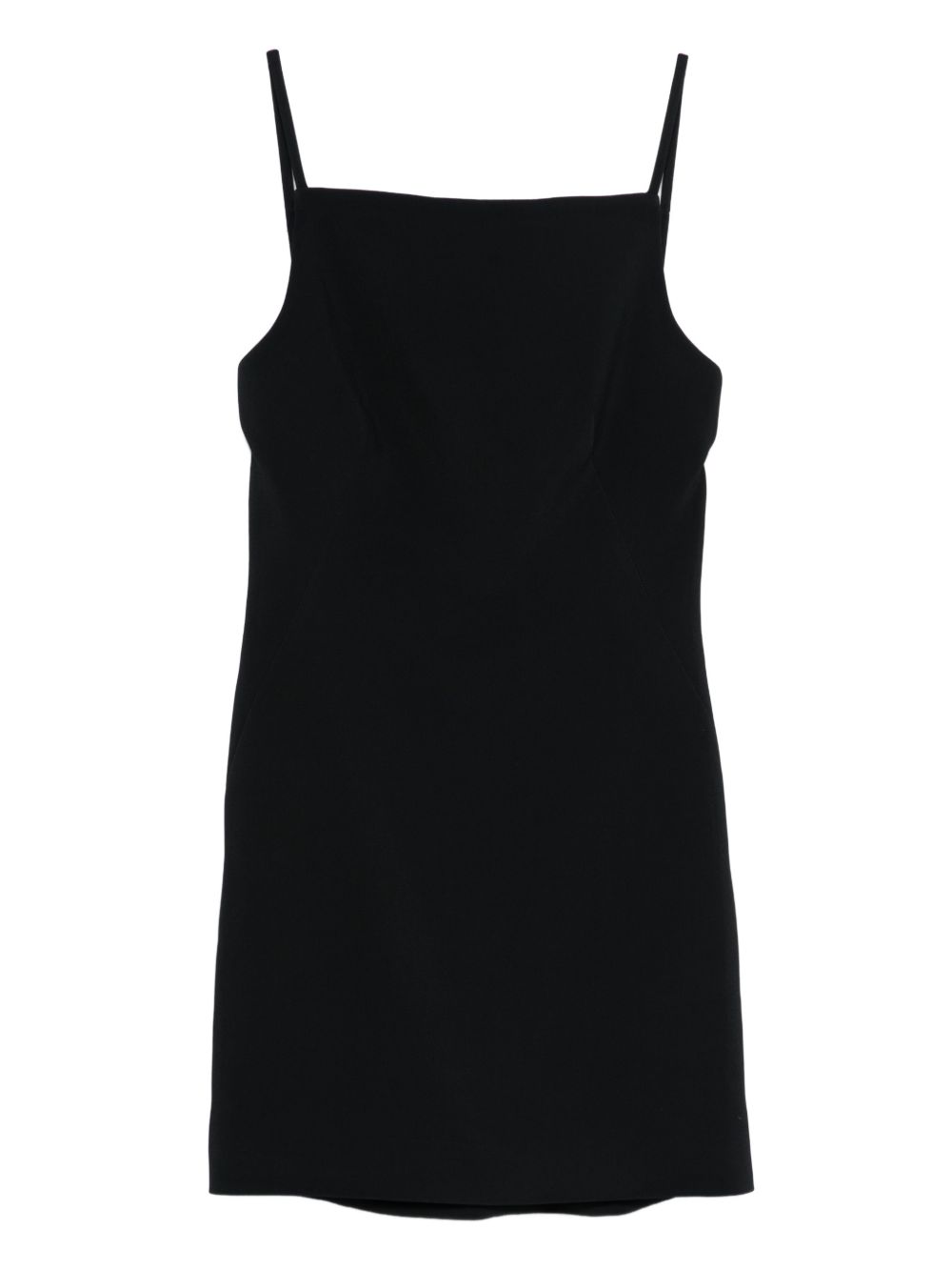 Silk-Nylon Blend Mini Dress