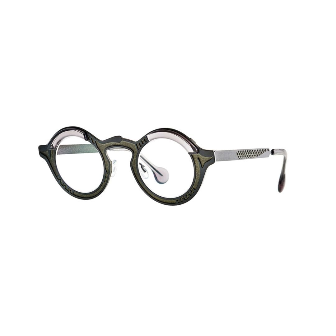 Jackie 258 C 5+735+Transparent Graphite Grey Round Eyeglass Frames