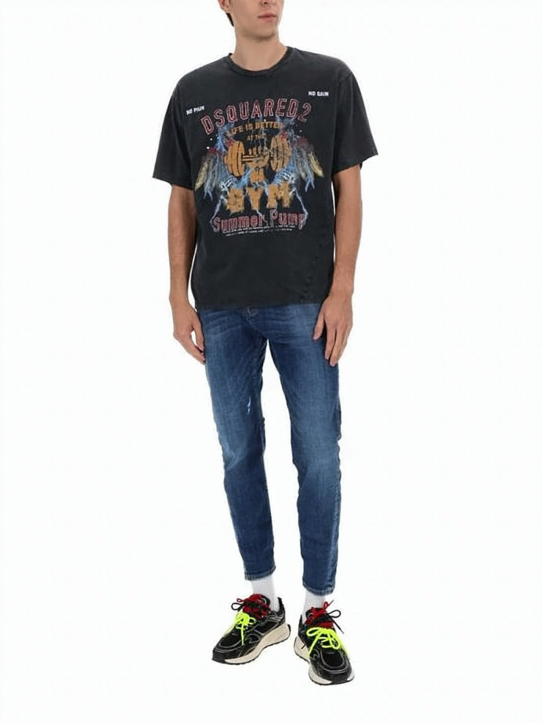 Classic Five-Pocket Denim Pants
