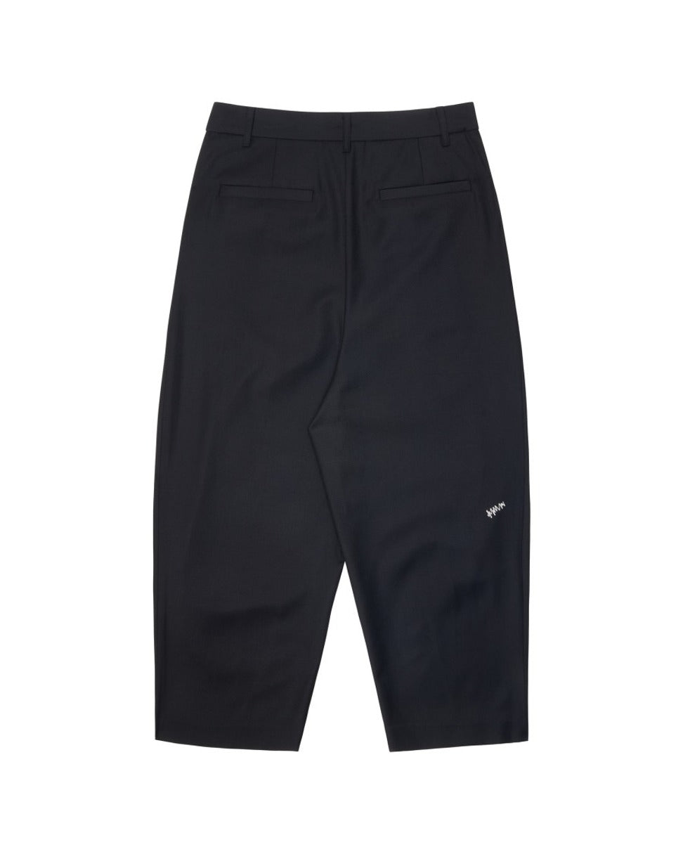 Ankle-Length Balloon Pants With Signature Zigzag Stitch
