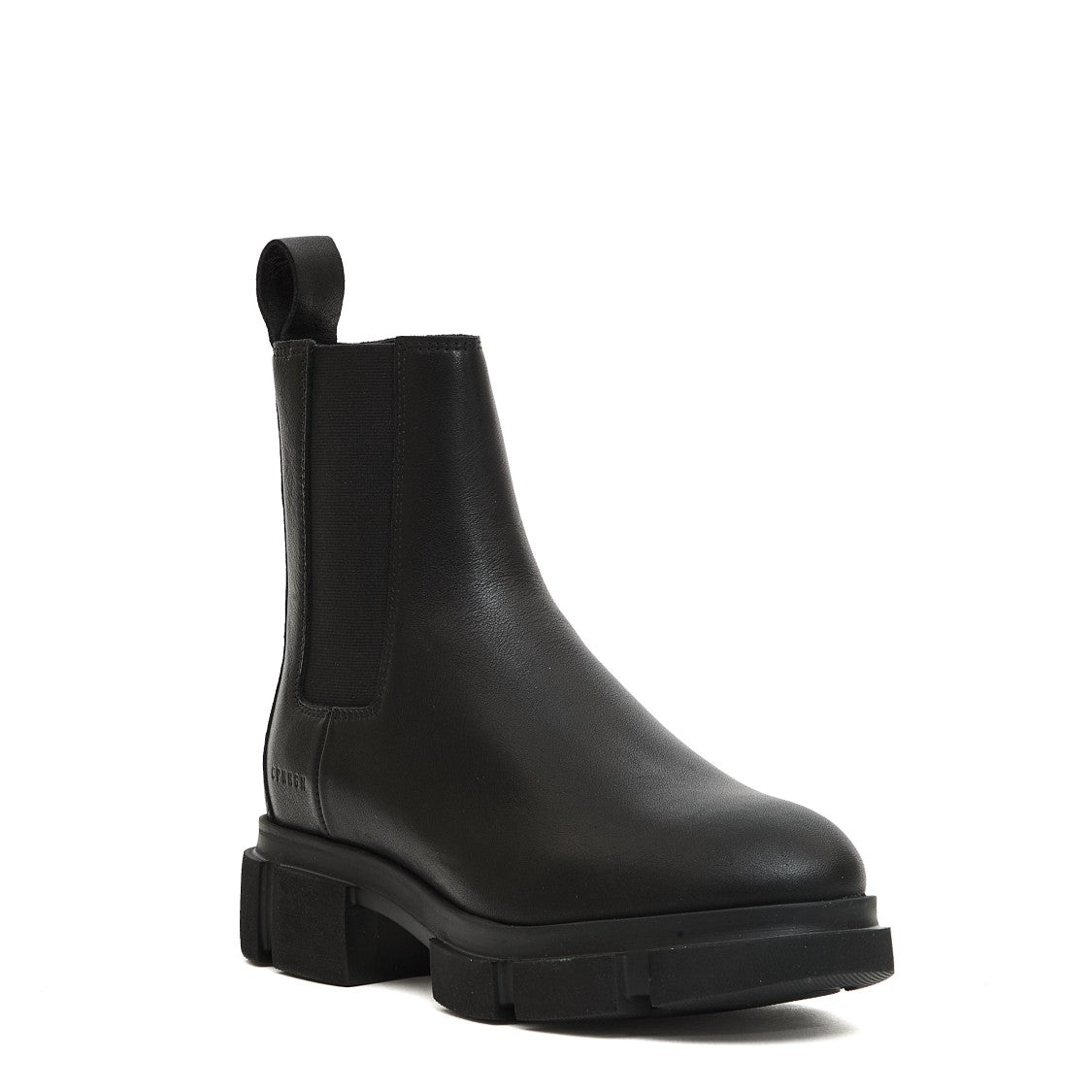 Black Leather Ankle Boot