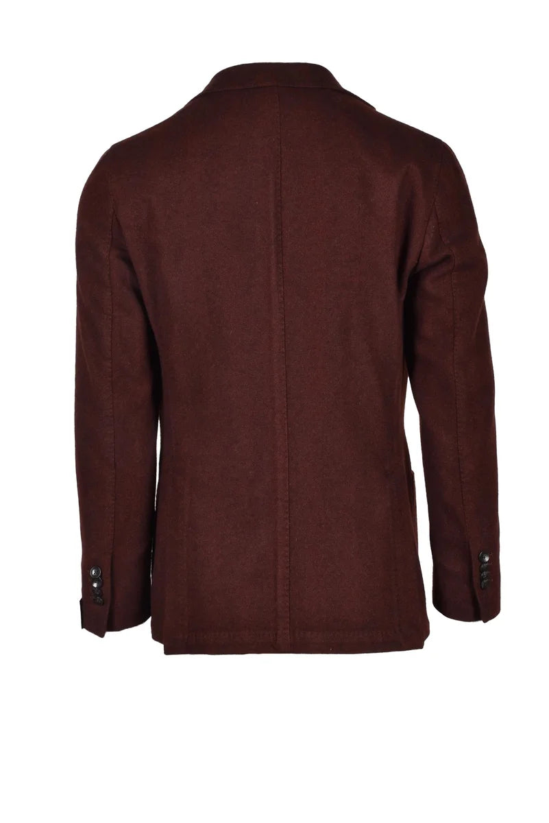 Brown Cashmere Jacket Men's