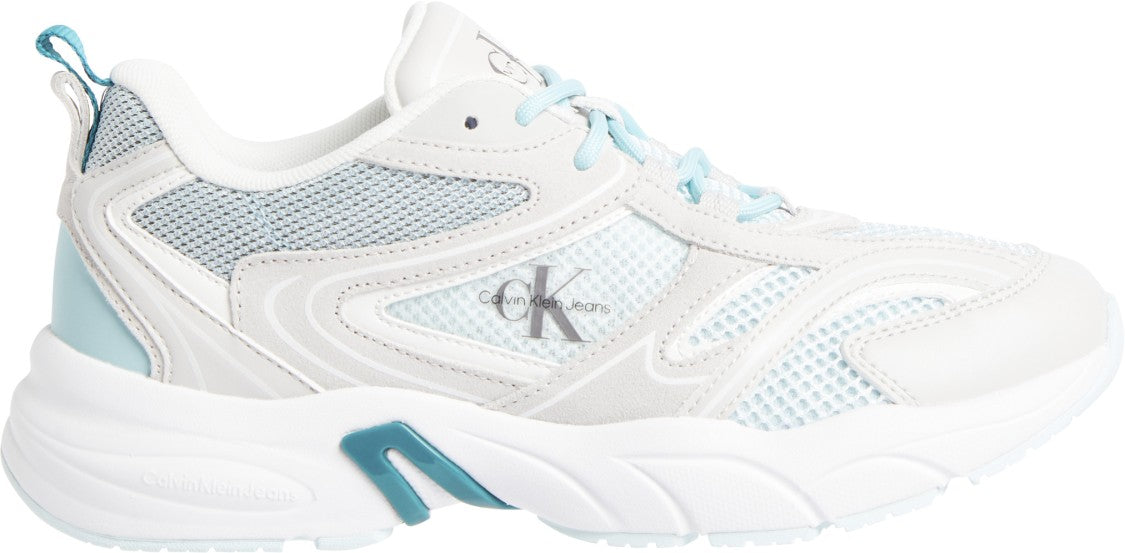 Crisp White Sneakers with Modern Silhouette