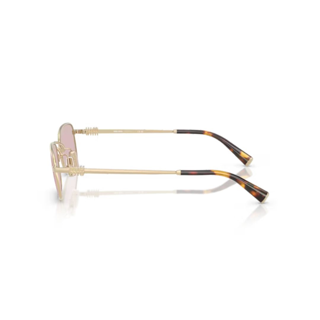 0mu A53s Gold-Finish Metal Sunglasses
