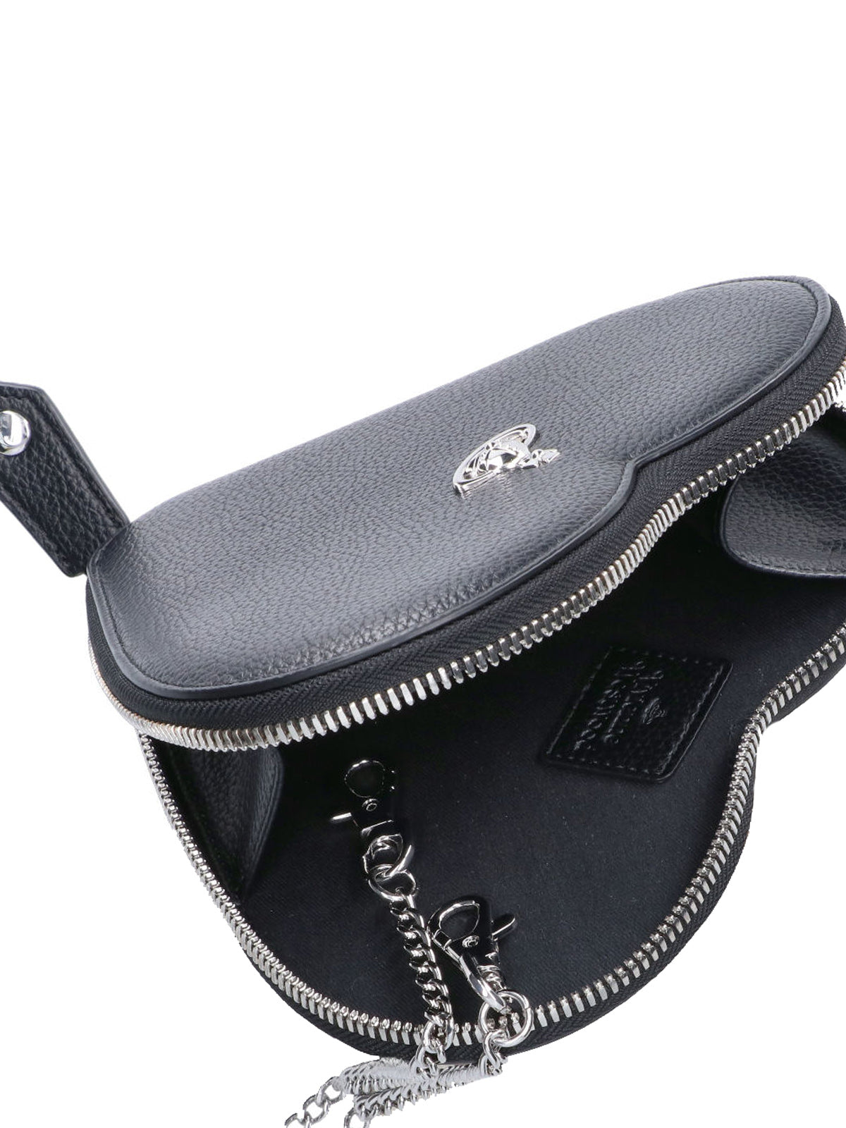 "New Heart" Crossbody Bag – Black