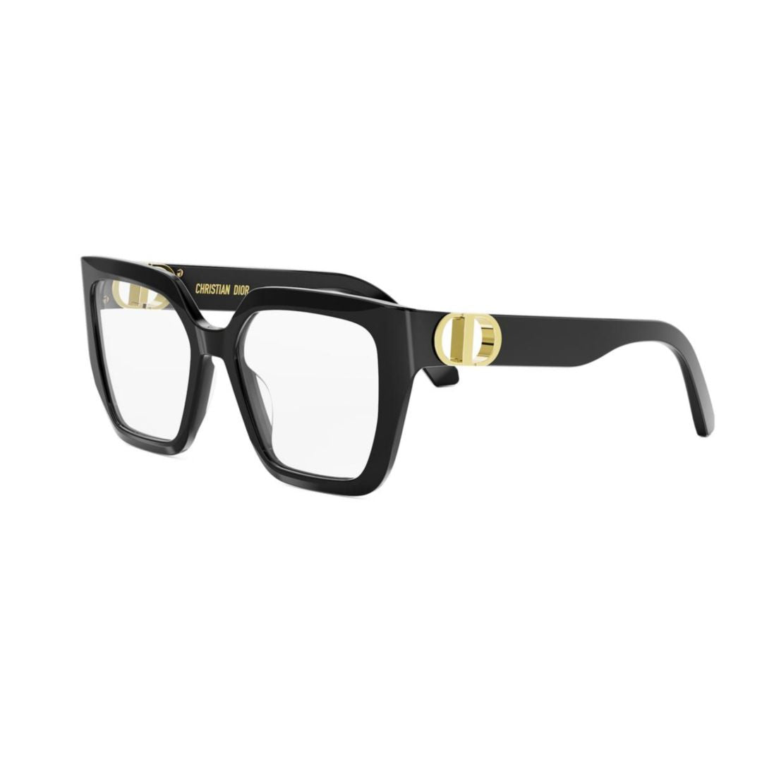 30montaigneo S1i Oversized Black Square Sunglasses