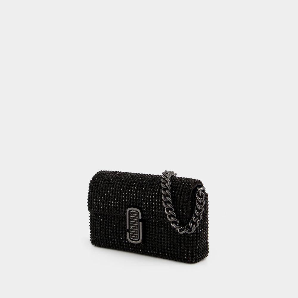The Mini J Marc Shoulder Bag - Mesh - Black