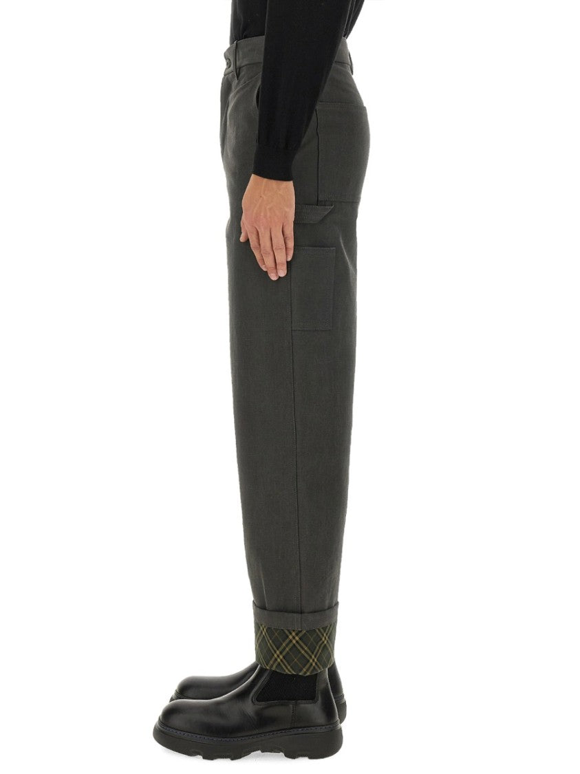 Wide-Leg Carpenter Pants