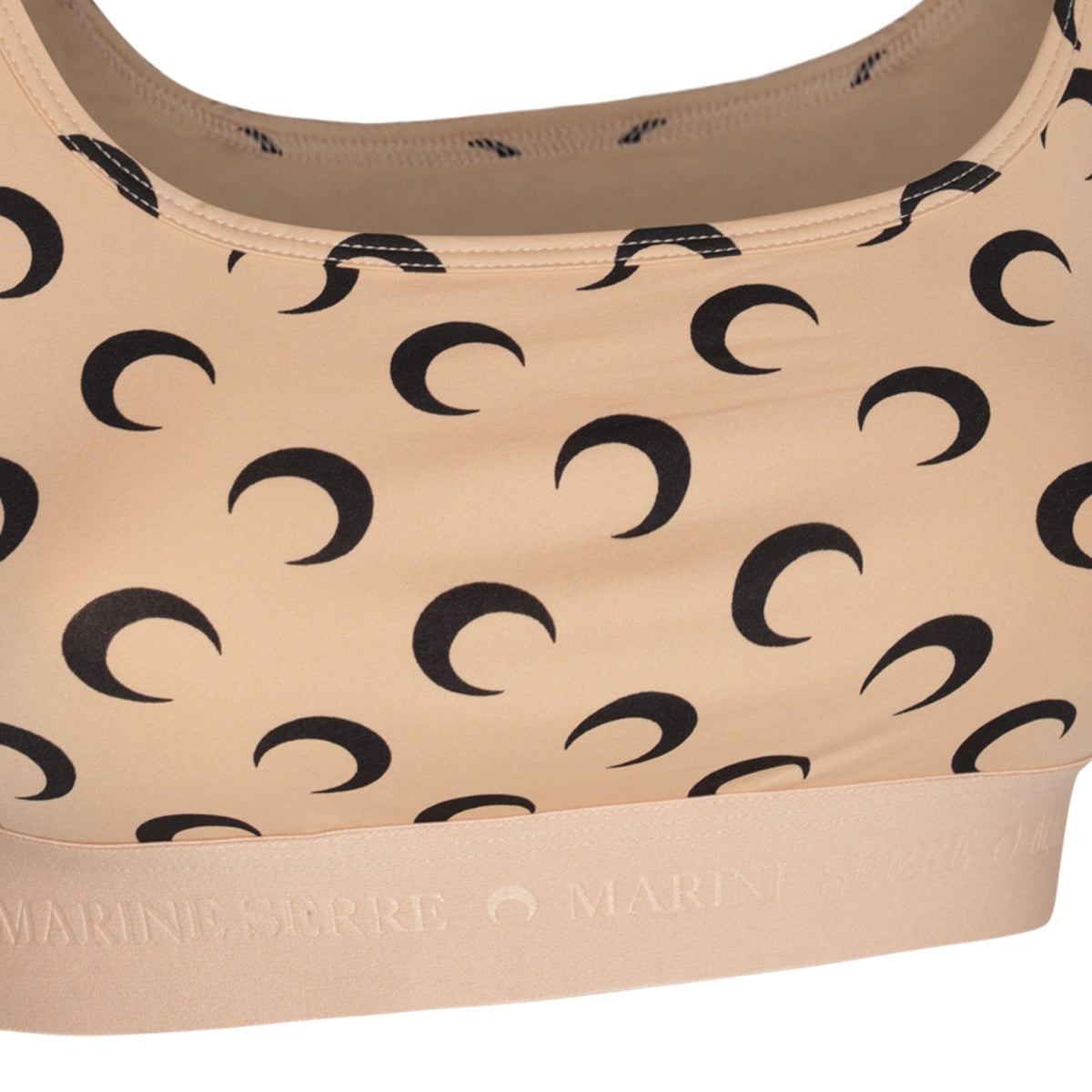 Tan Stretch Moon Top