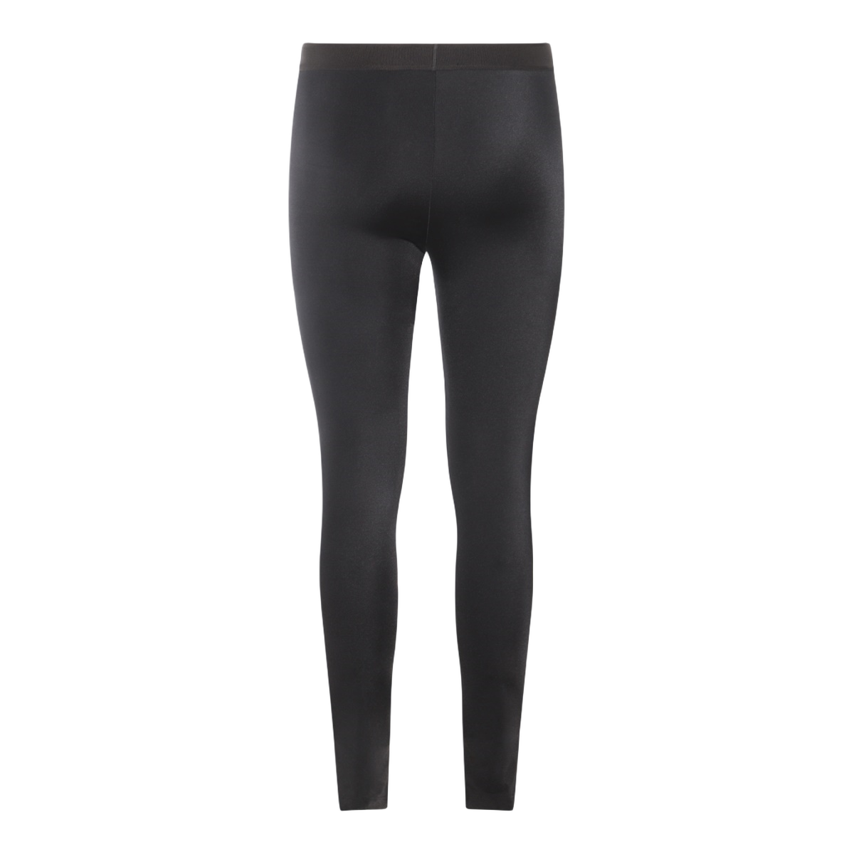 Tailored Black Trousers with Smooth Finish