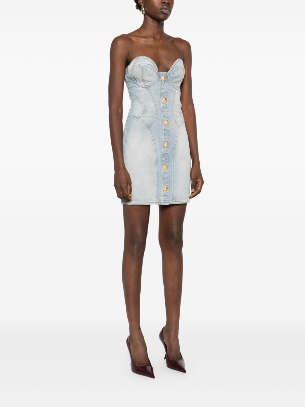 Strapless Mini Dress