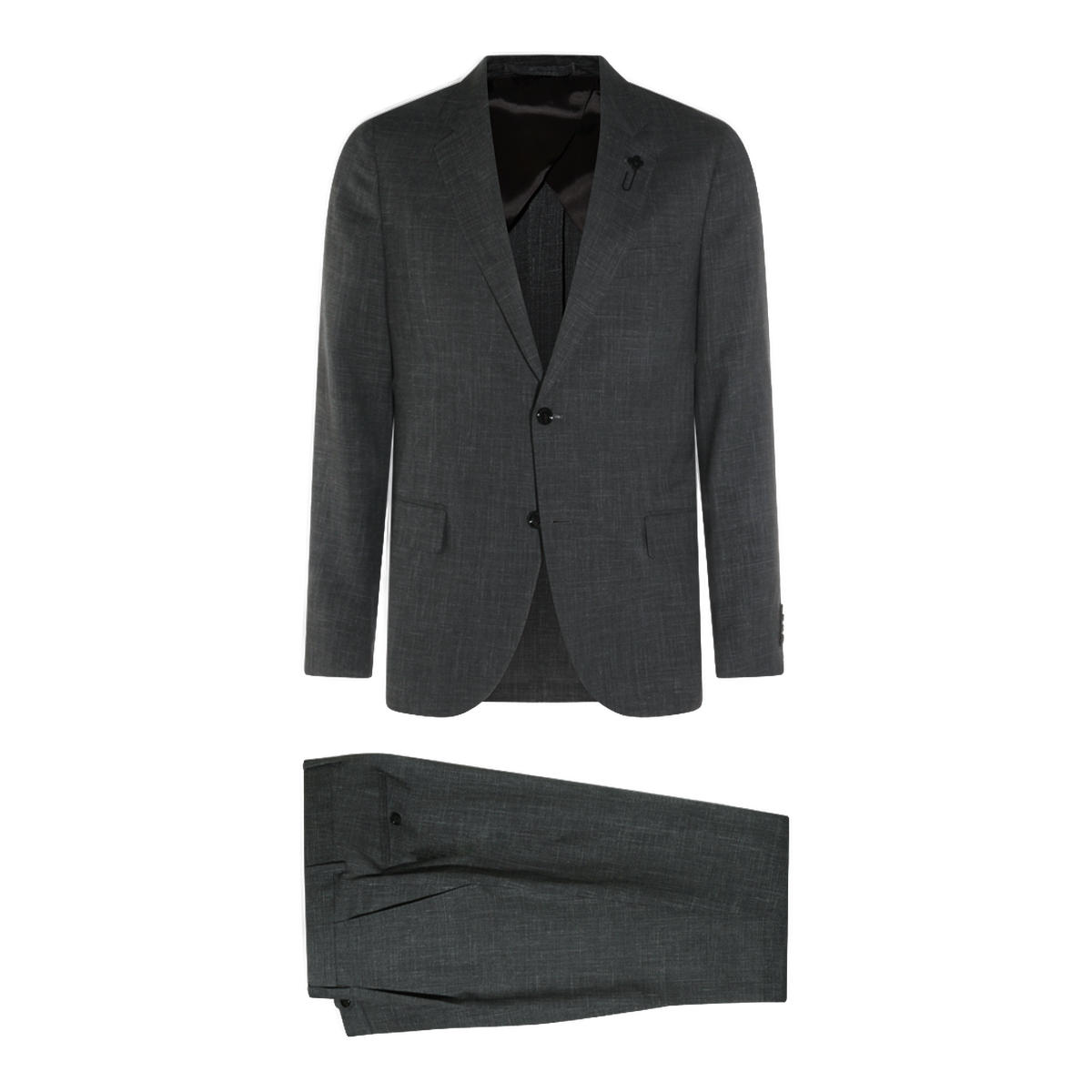 Tailored Anthracite Blazer And Trousers Set
