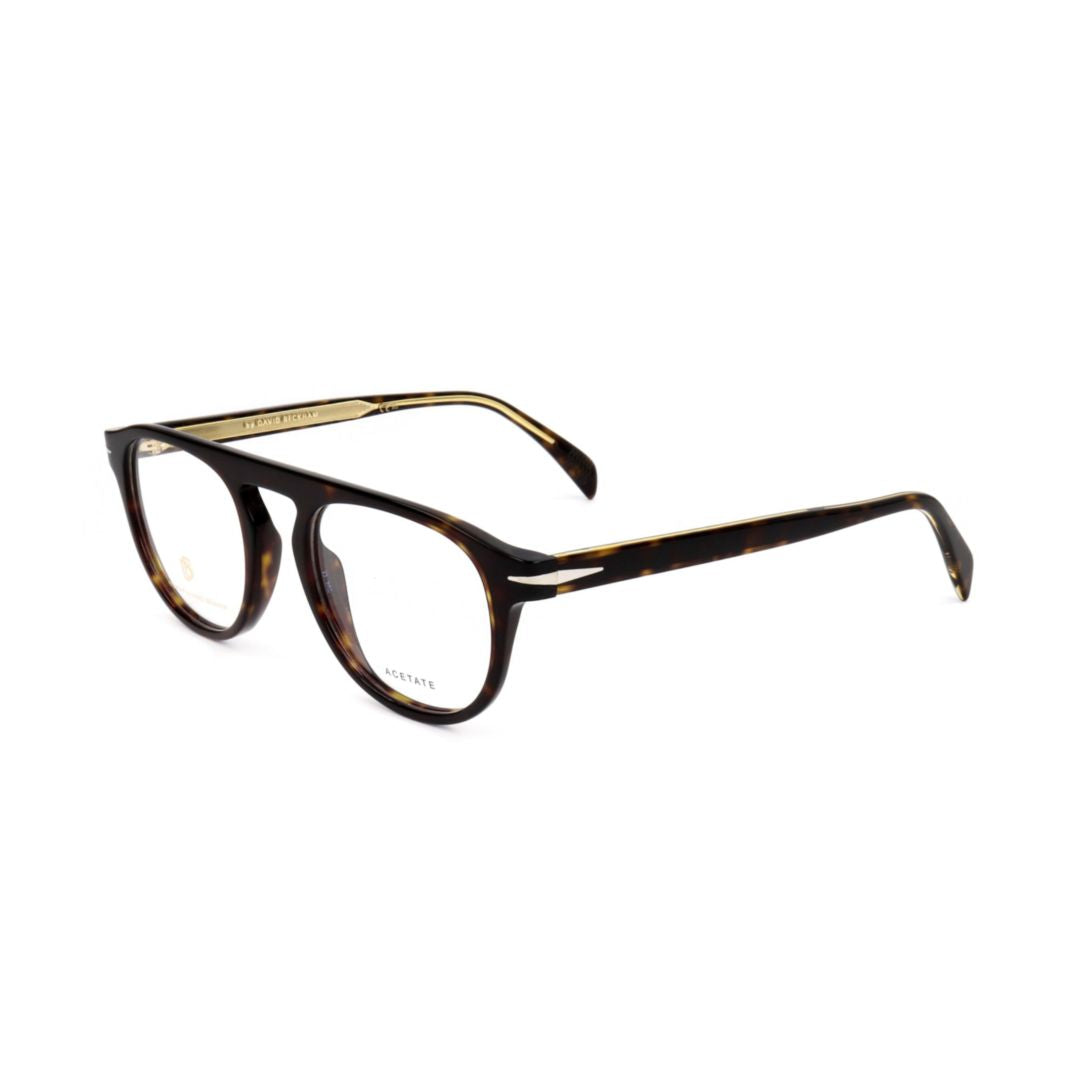 Db 7024 Tortoiseshell Round Rectangular Eyeglasses