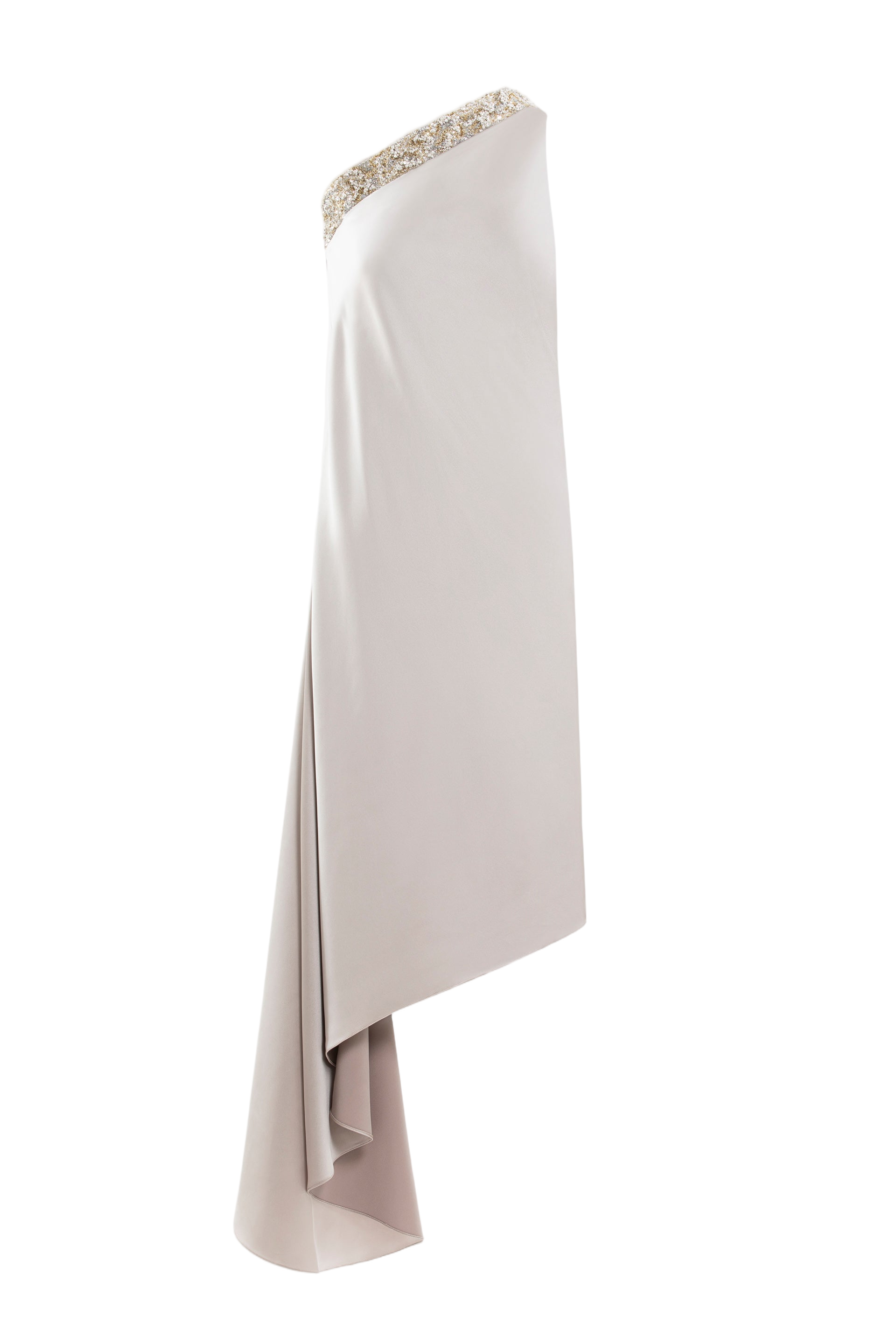 One-Shoulder Embellished Dress