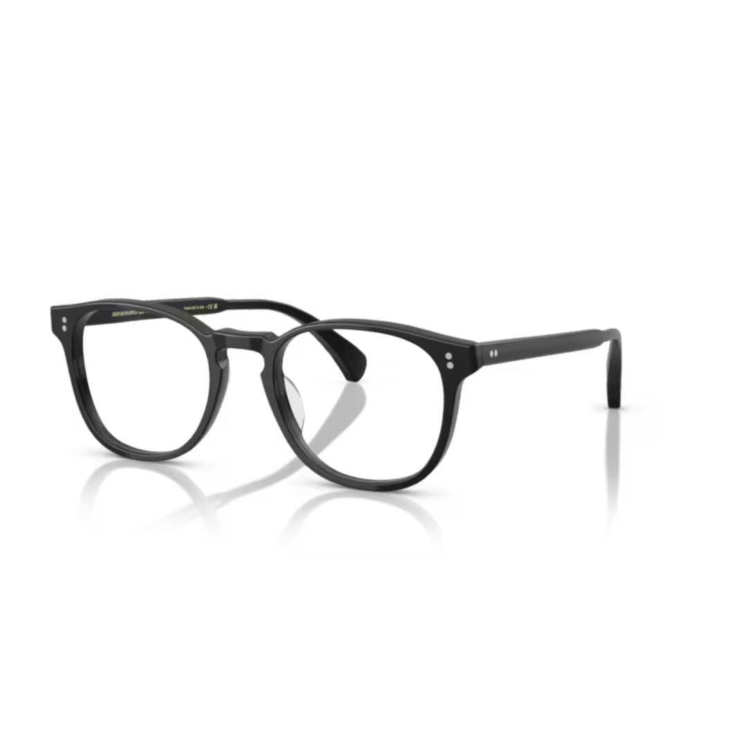 0ov5298u Round Acetate Eyeglasses with Matte Finish