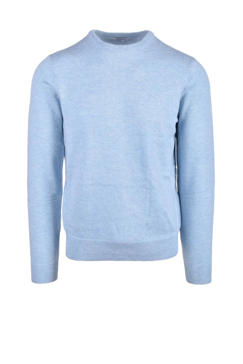 Cashmere Wool Sweater - Light Blue