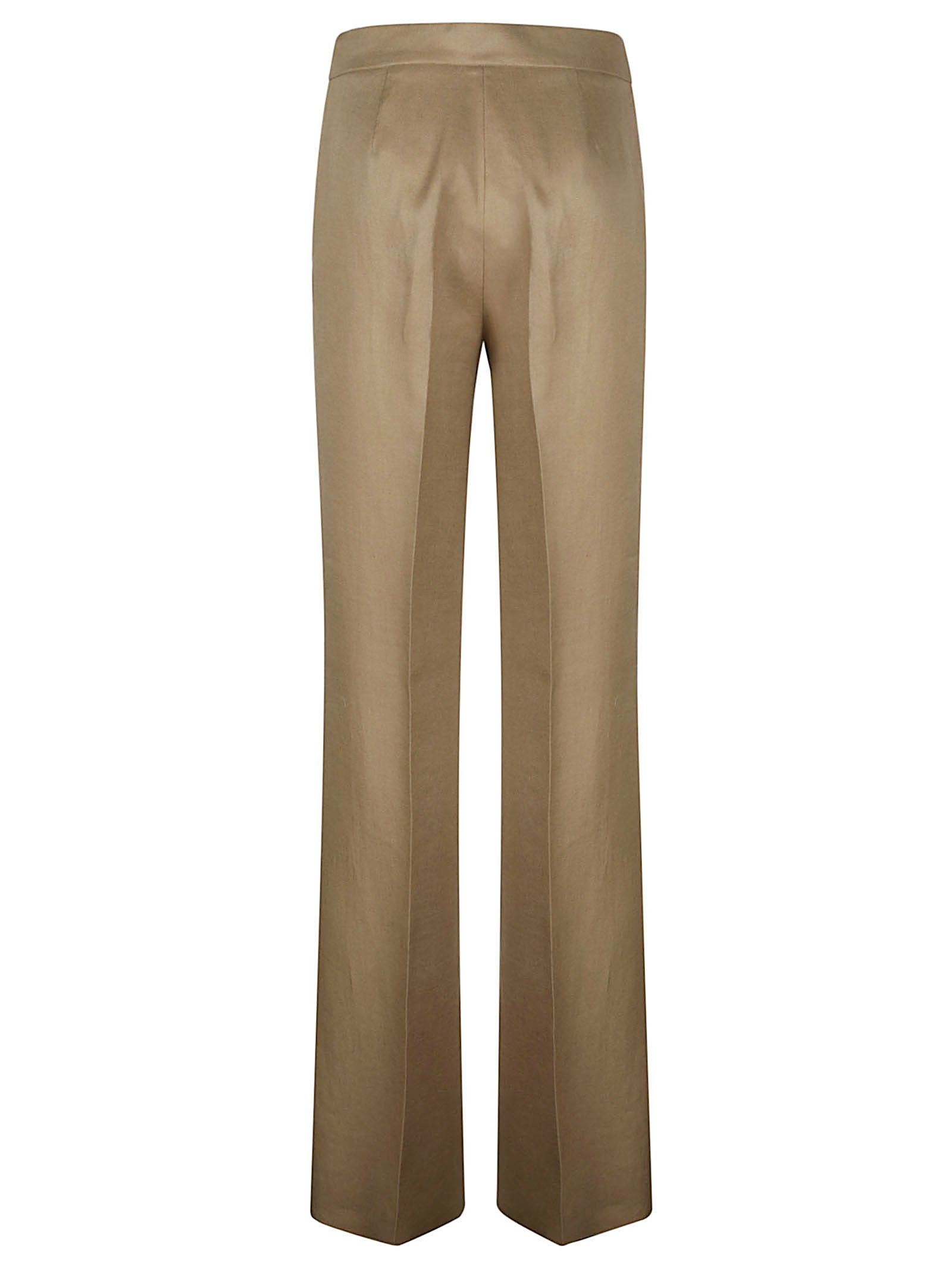 Straight-Leg Tailored Trousers
