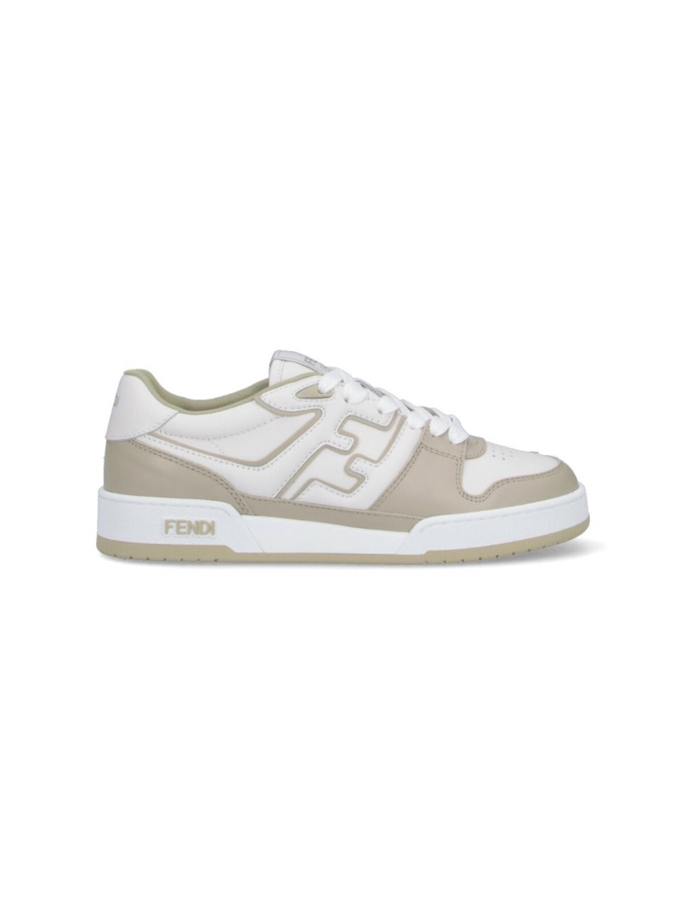 "Match" Low-Top Sneakers – White