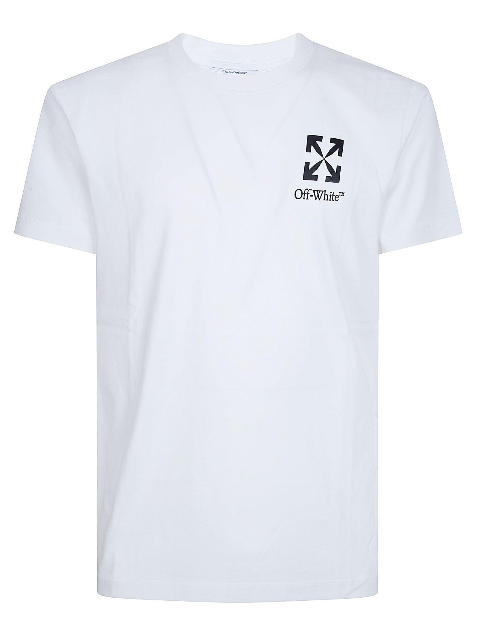 Minimalist Slim-Fit T-Shirt with Small Arrow Design