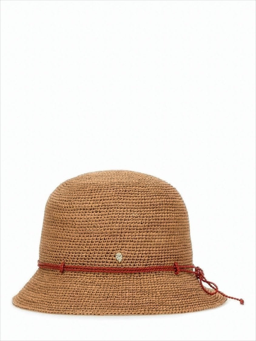 Finely Woven Raffia Bucket Hat