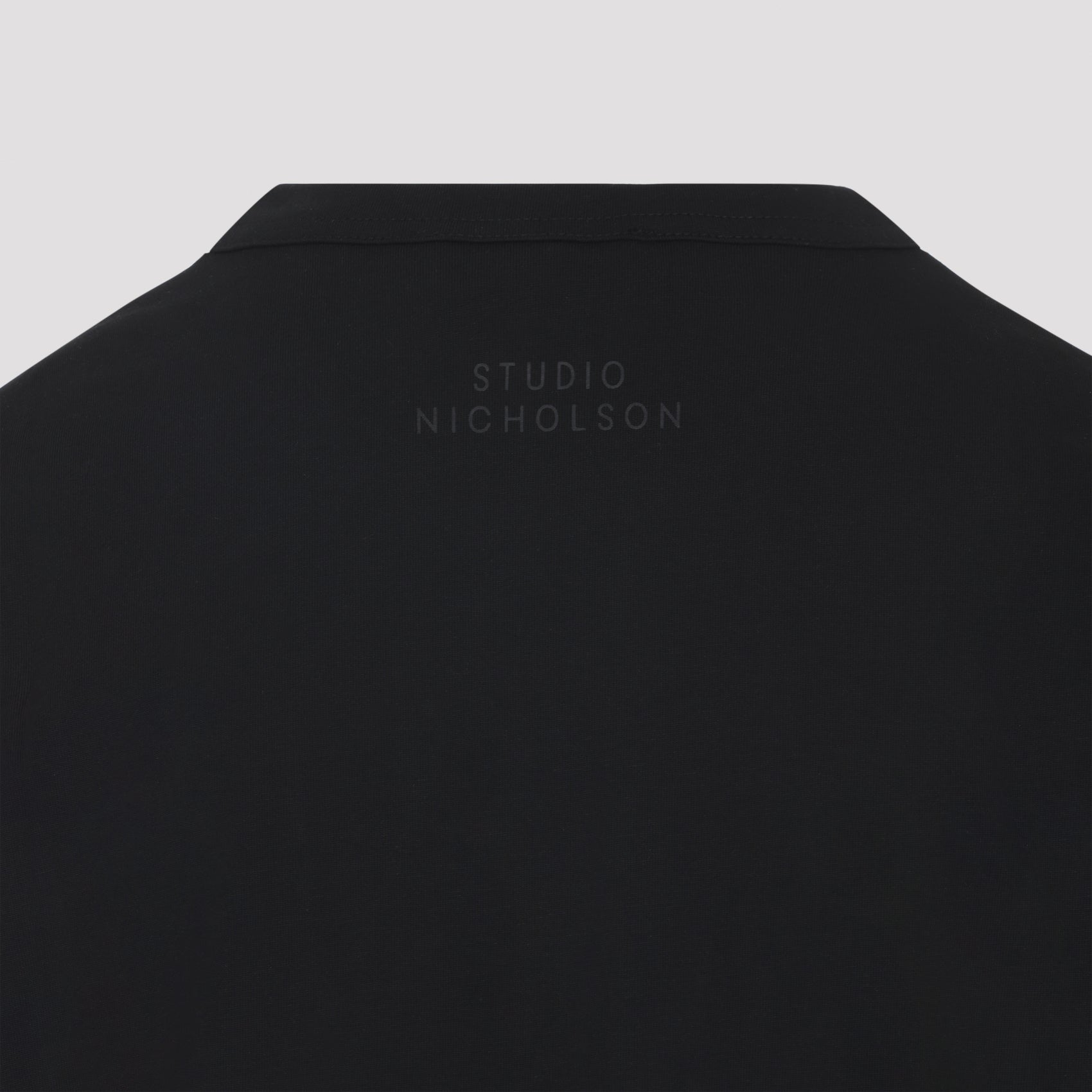 Black Cotton T-Shirt With Relaxed Fit