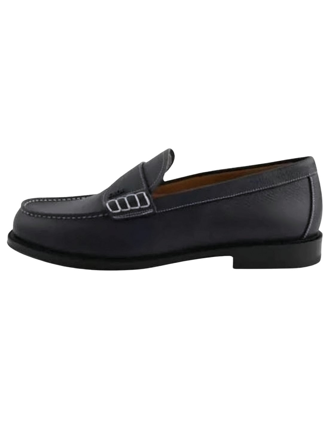 Calf Leather Loafers with Classic Silhouette
