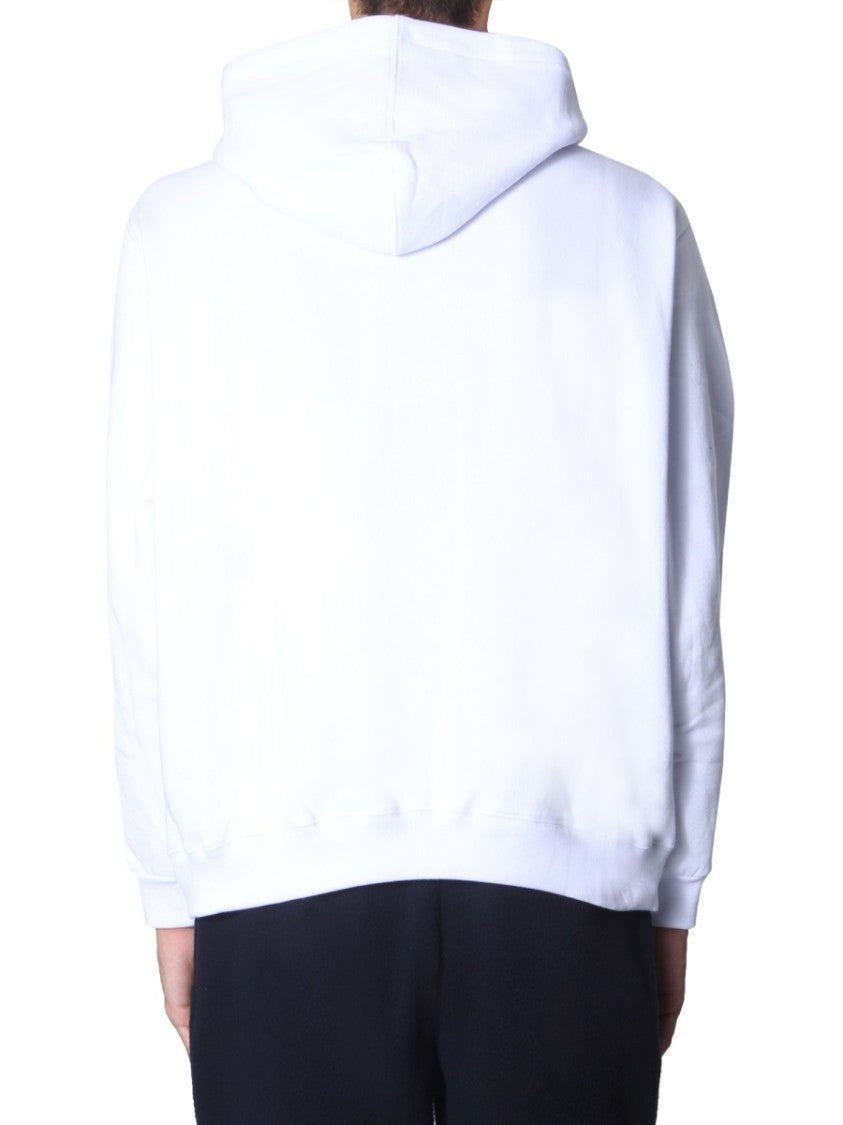 Two-Tone Oversized Hooded Sweatshirt