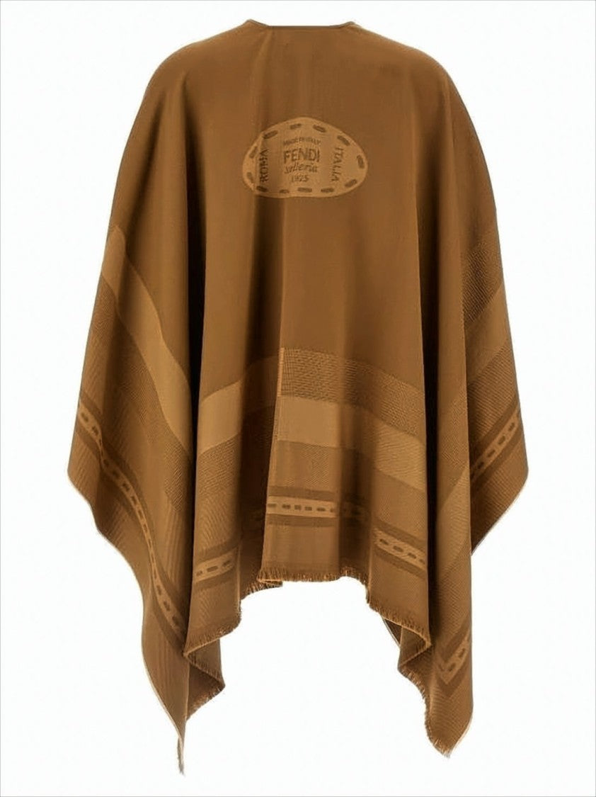 Luxurious Wool And Cashmere Cape