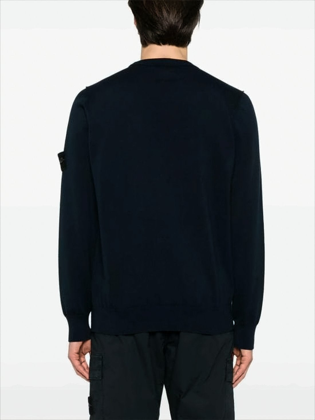 Crewneck Black Sweater with