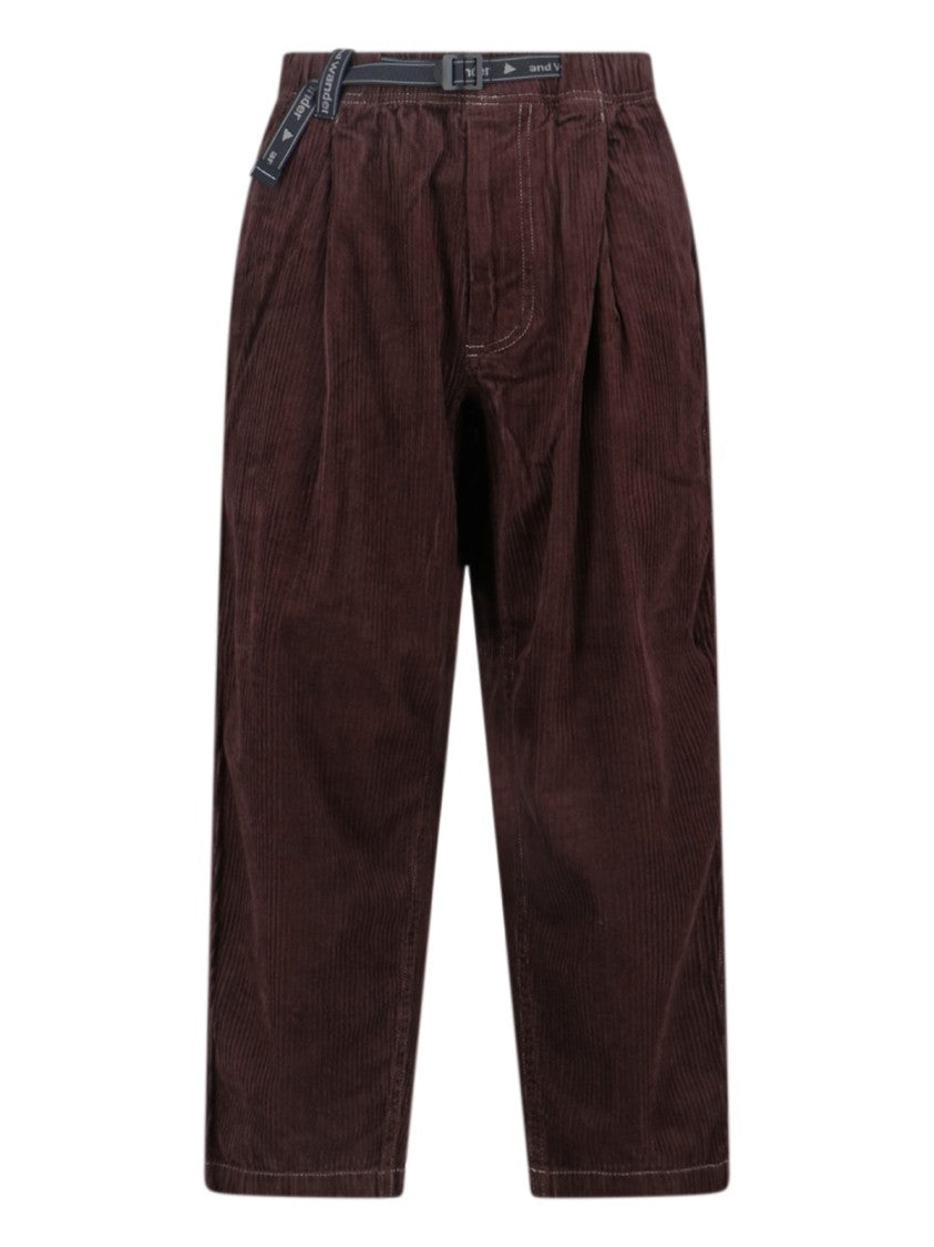 Classic Straight-Leg Trousers With Structured Waistband