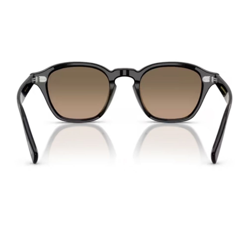 Ov5580Su - Eyles Angular Black Acetate Sunglasses