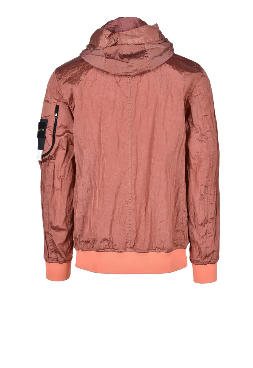 Nylon Metal Outerwear - Orange
