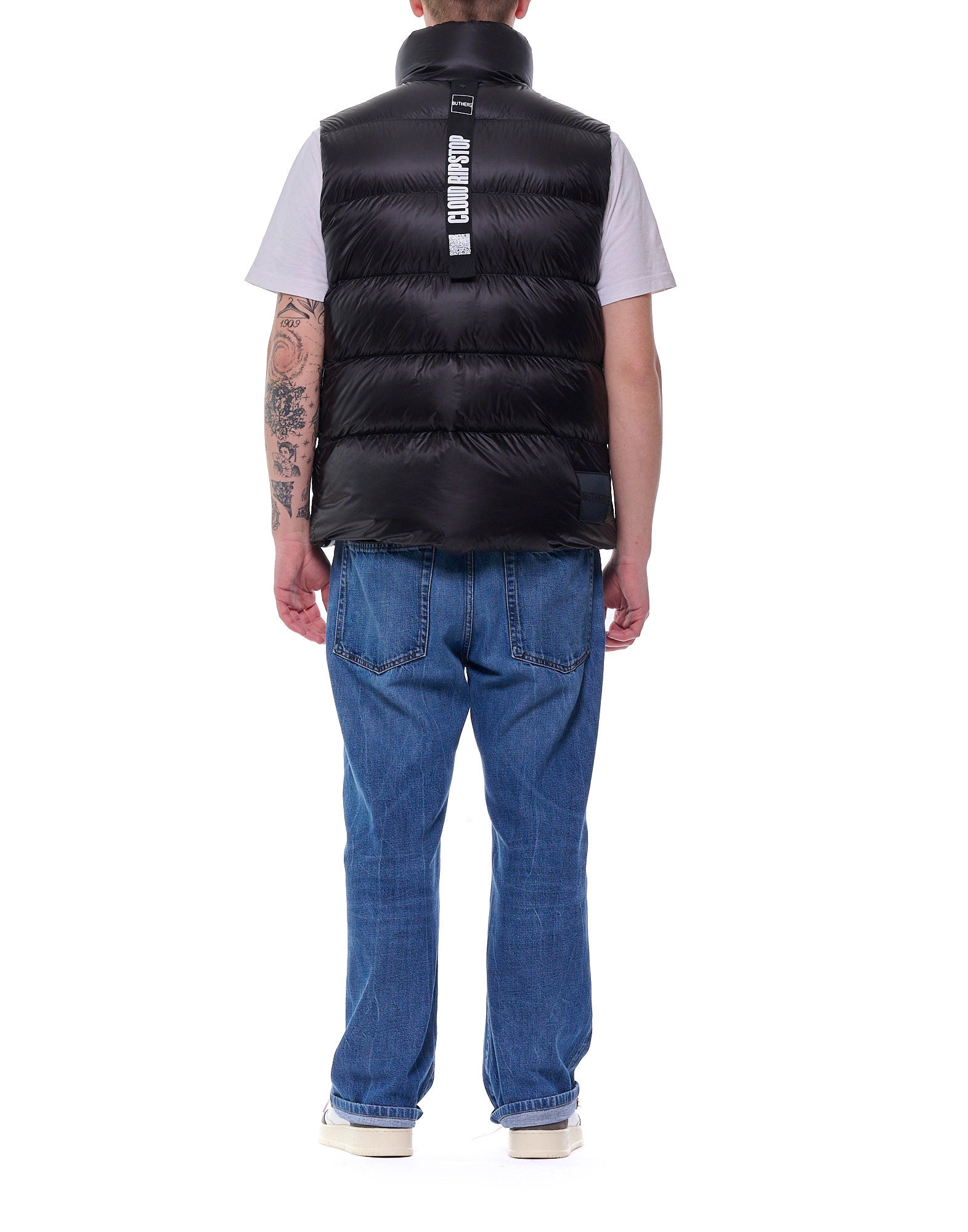Matte Technical Nylon Puffer Vest