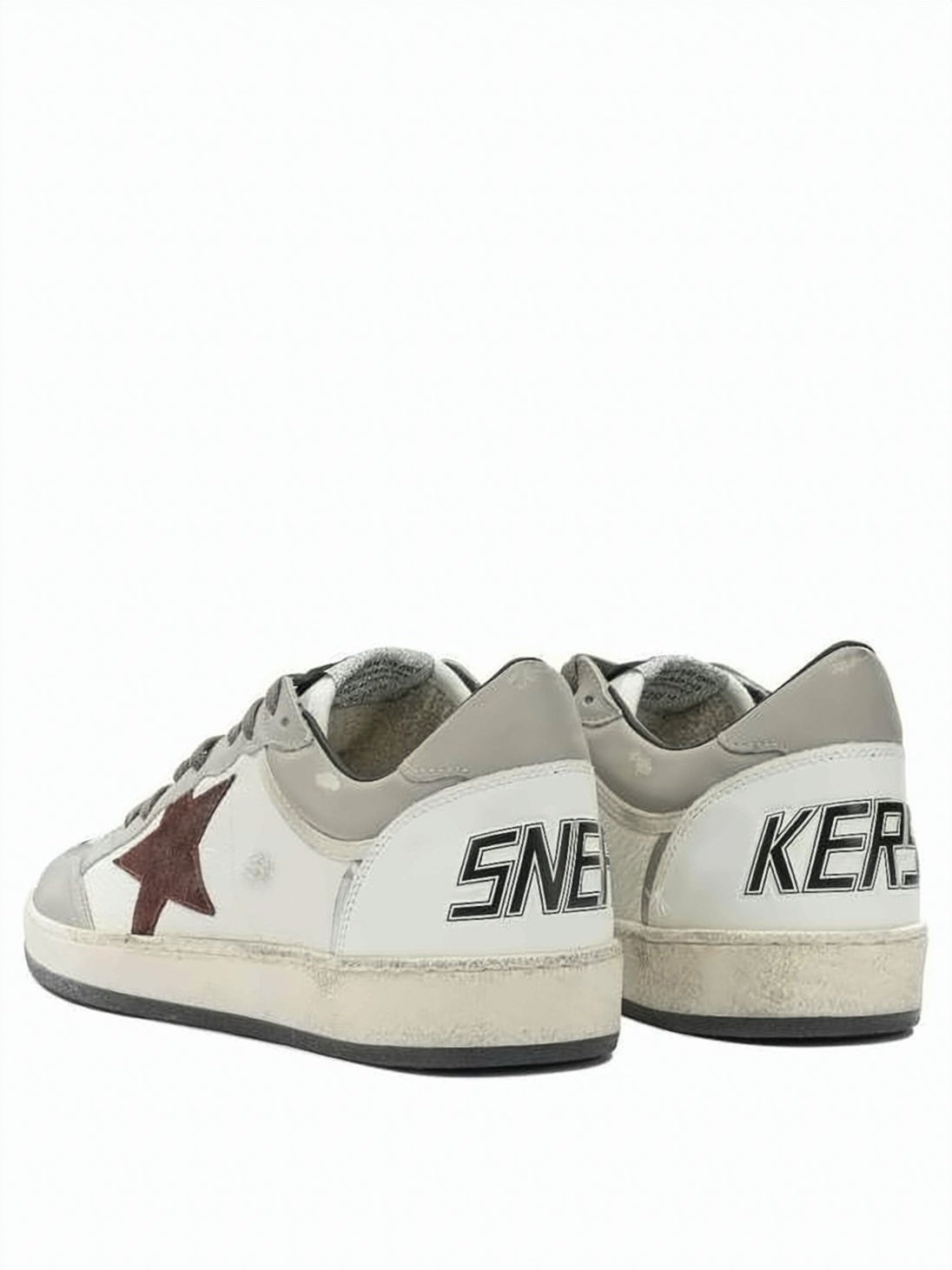 Distressed Low-Top Sneakers