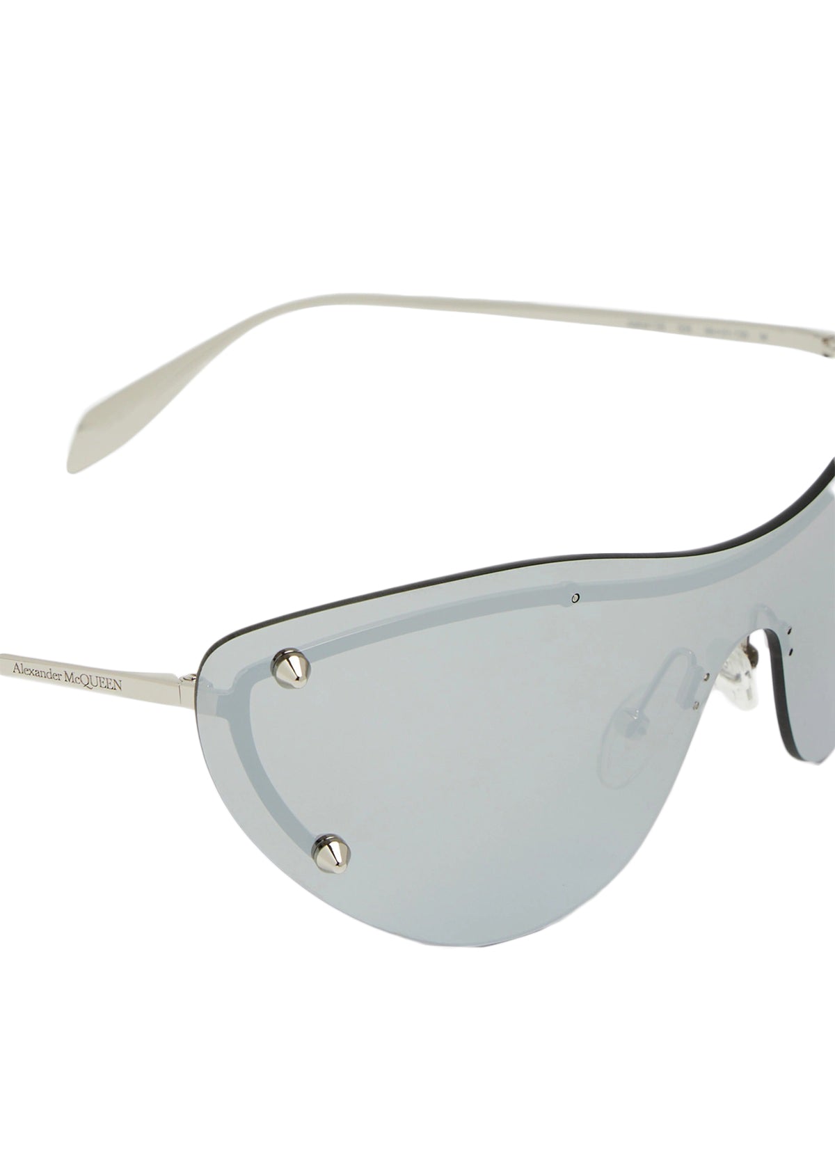 Futuristic Curved Shade Sunglasses