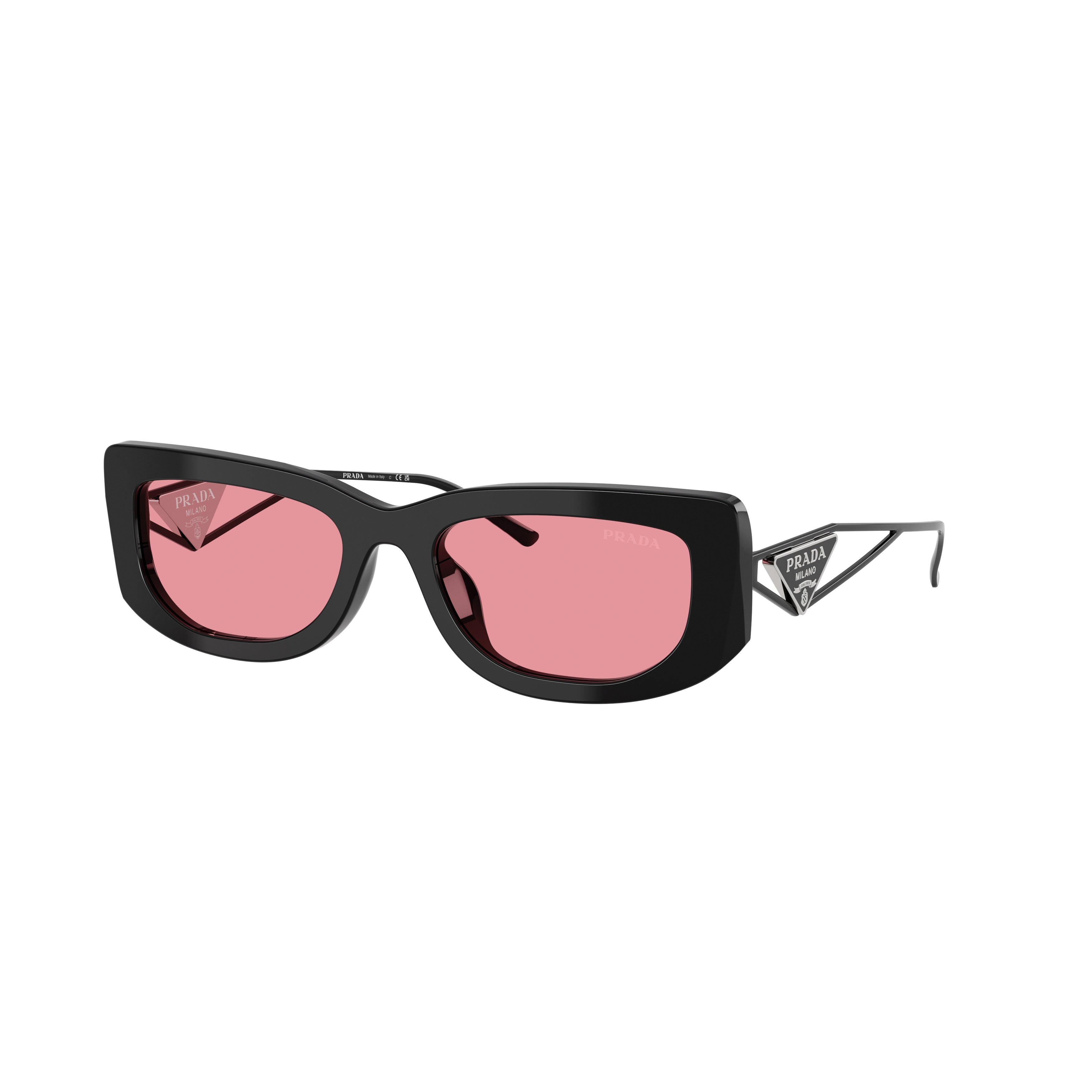 0pr 14ys Rectangular Acetate Sunglasses