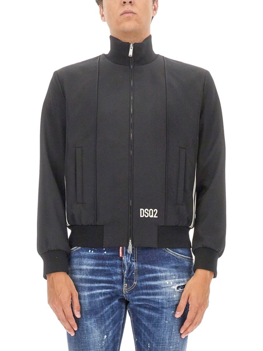 Black Bomber Jacket