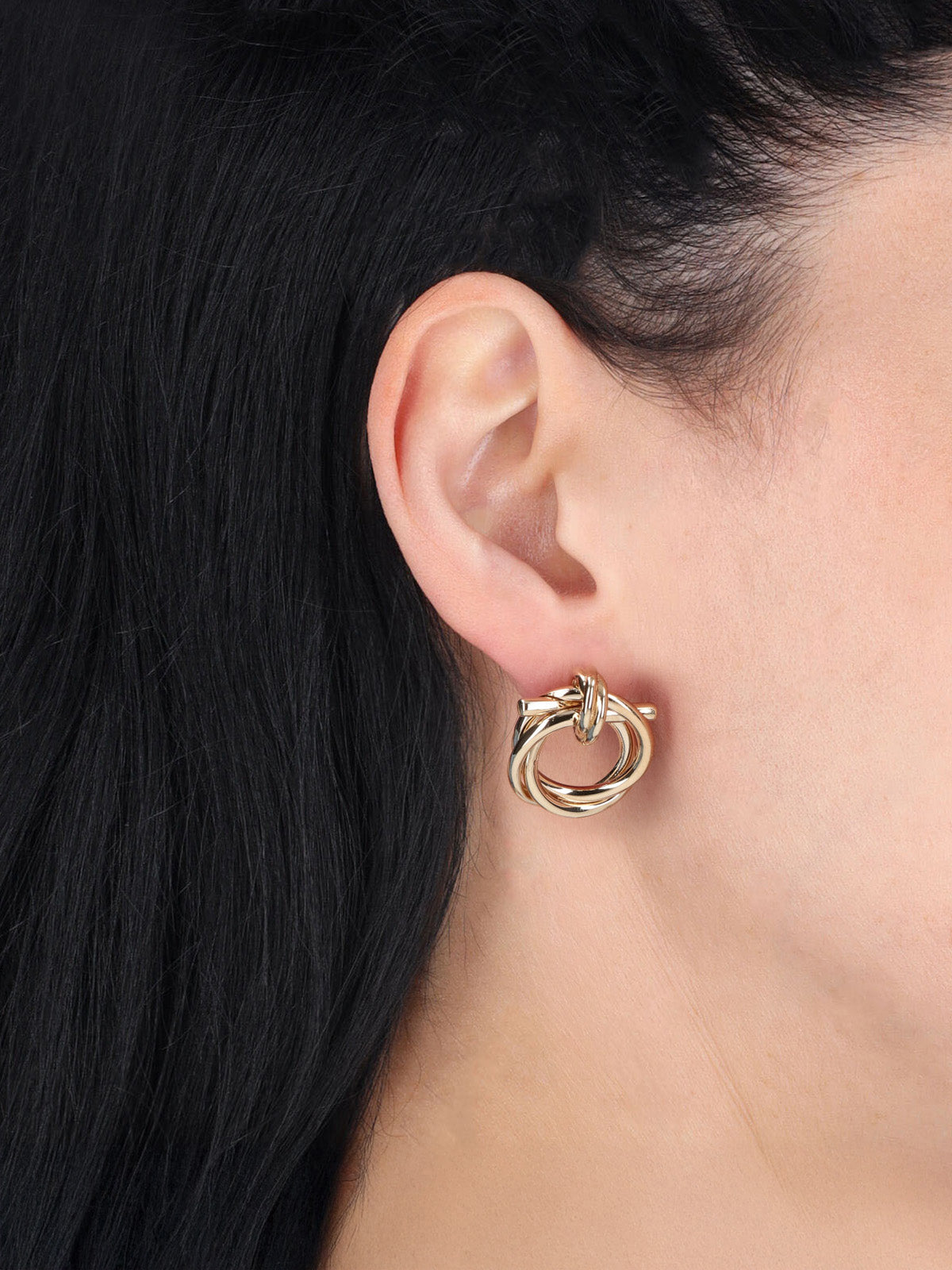 Refined Golden Jewelry With Intricate Embellishments