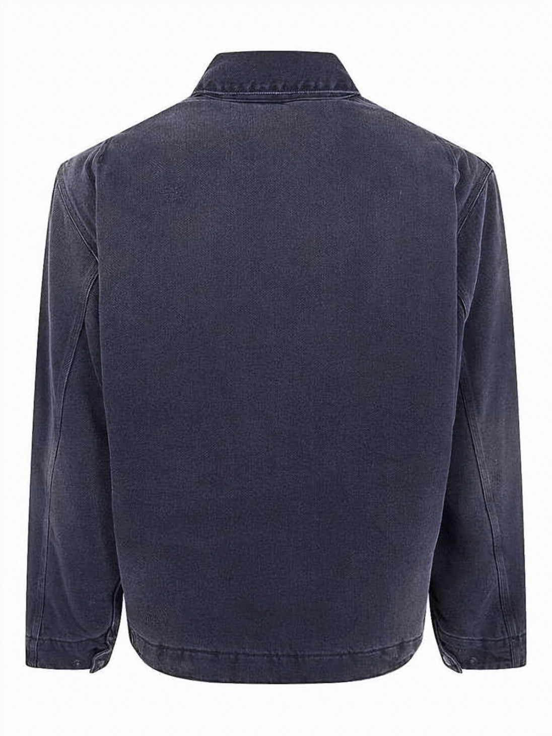 Boxy Cropped Jacket with Classic Collar