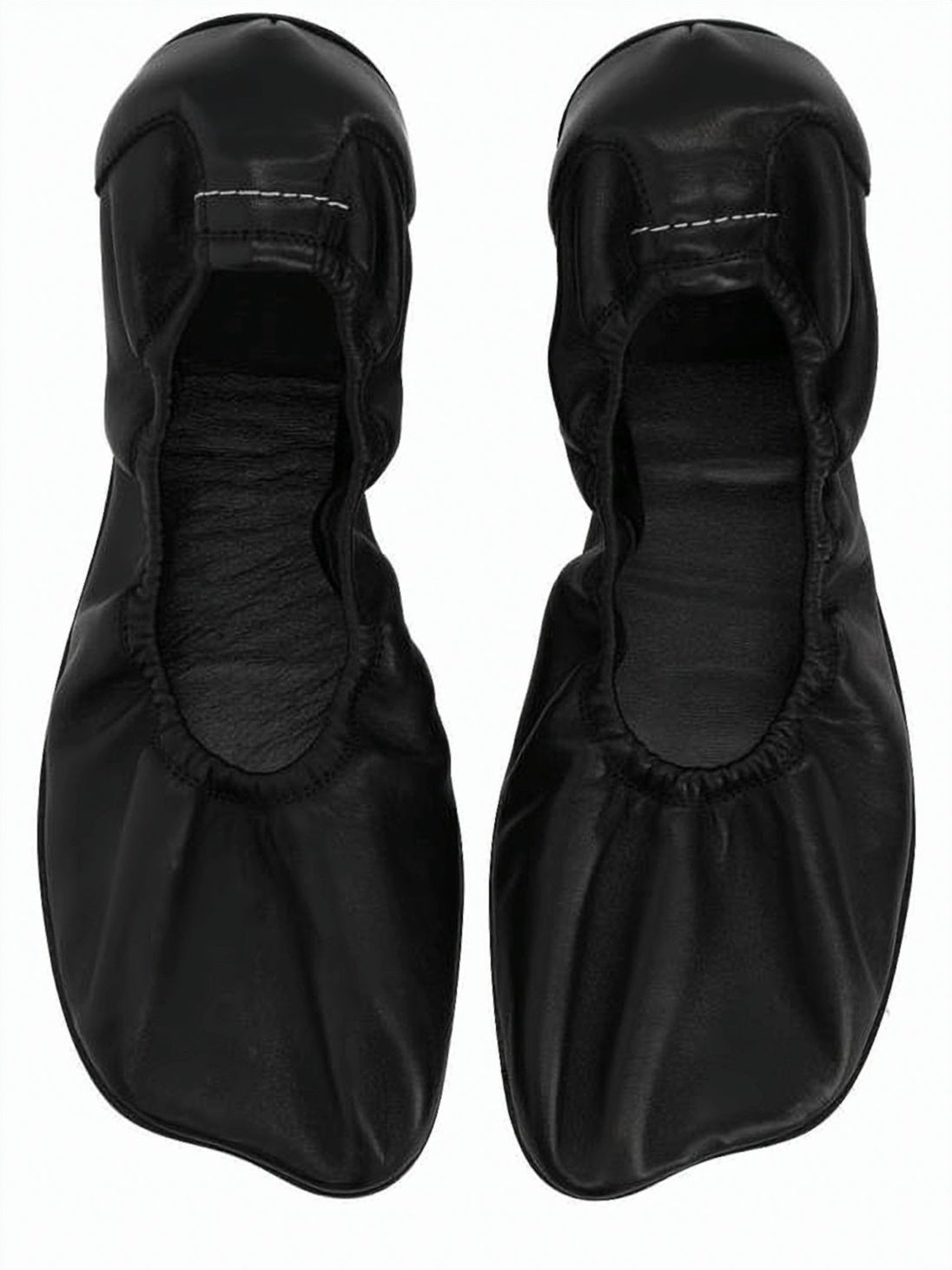 Elongated Square Toe Flats