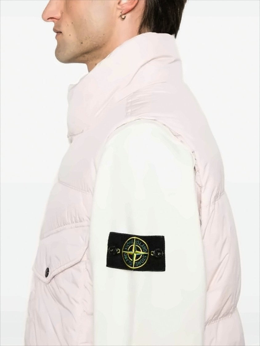 Long-Sleeve Crew Neck Cotton T-Shirt with Patch Logo