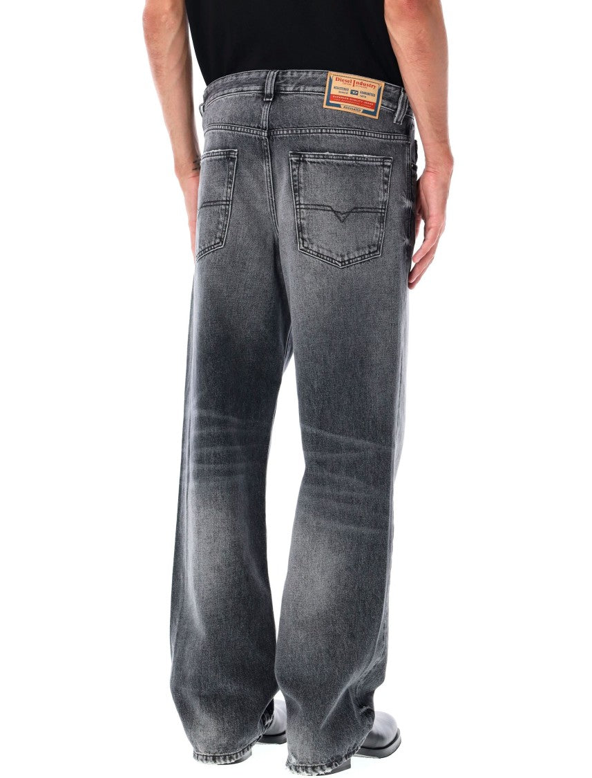 2001 D-Macro Wide-Leg Grey Jeans