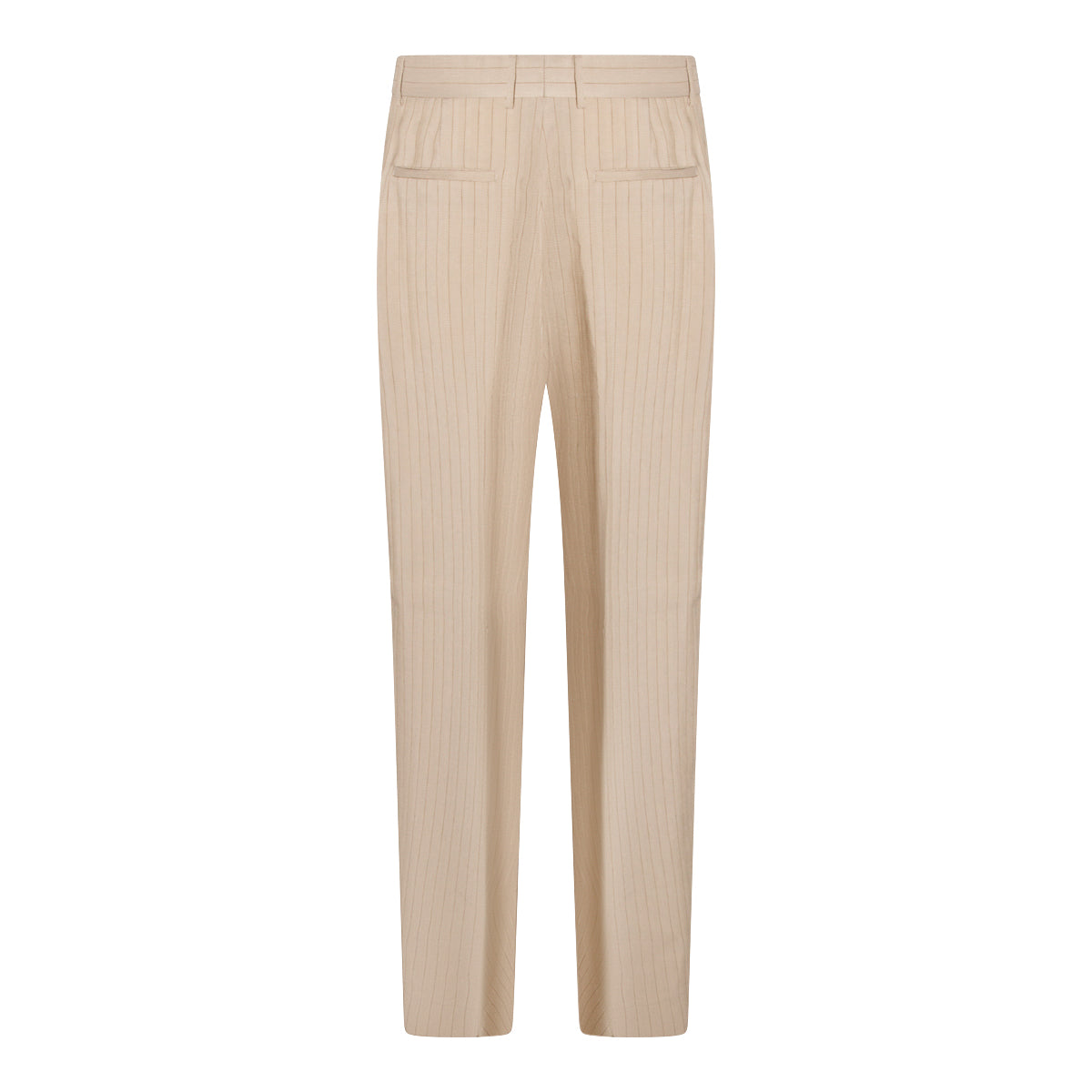 Slim Fit Tailored Trousers With Pinstripe Detail