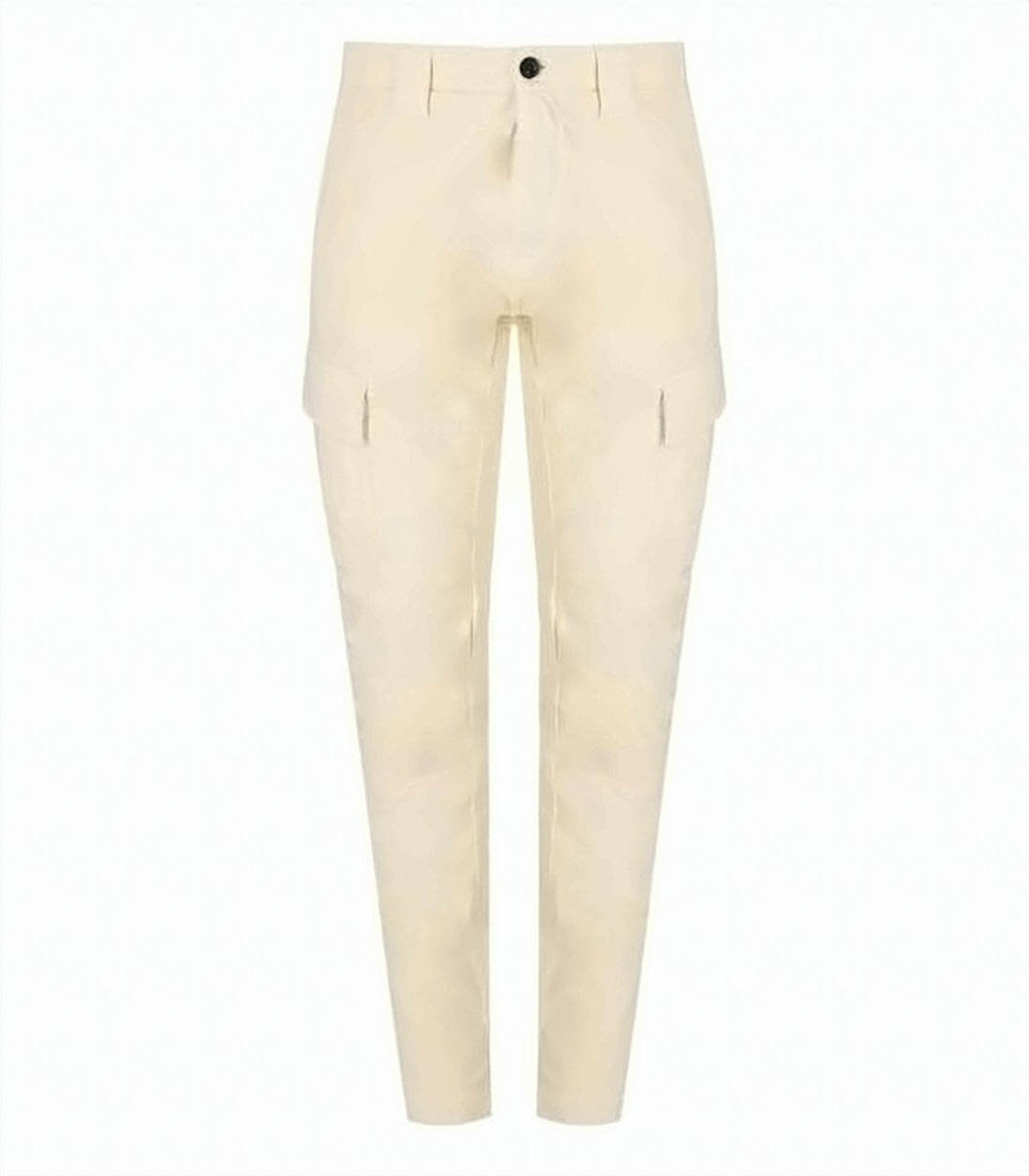 Straight-Fit Cargo Pants with Design