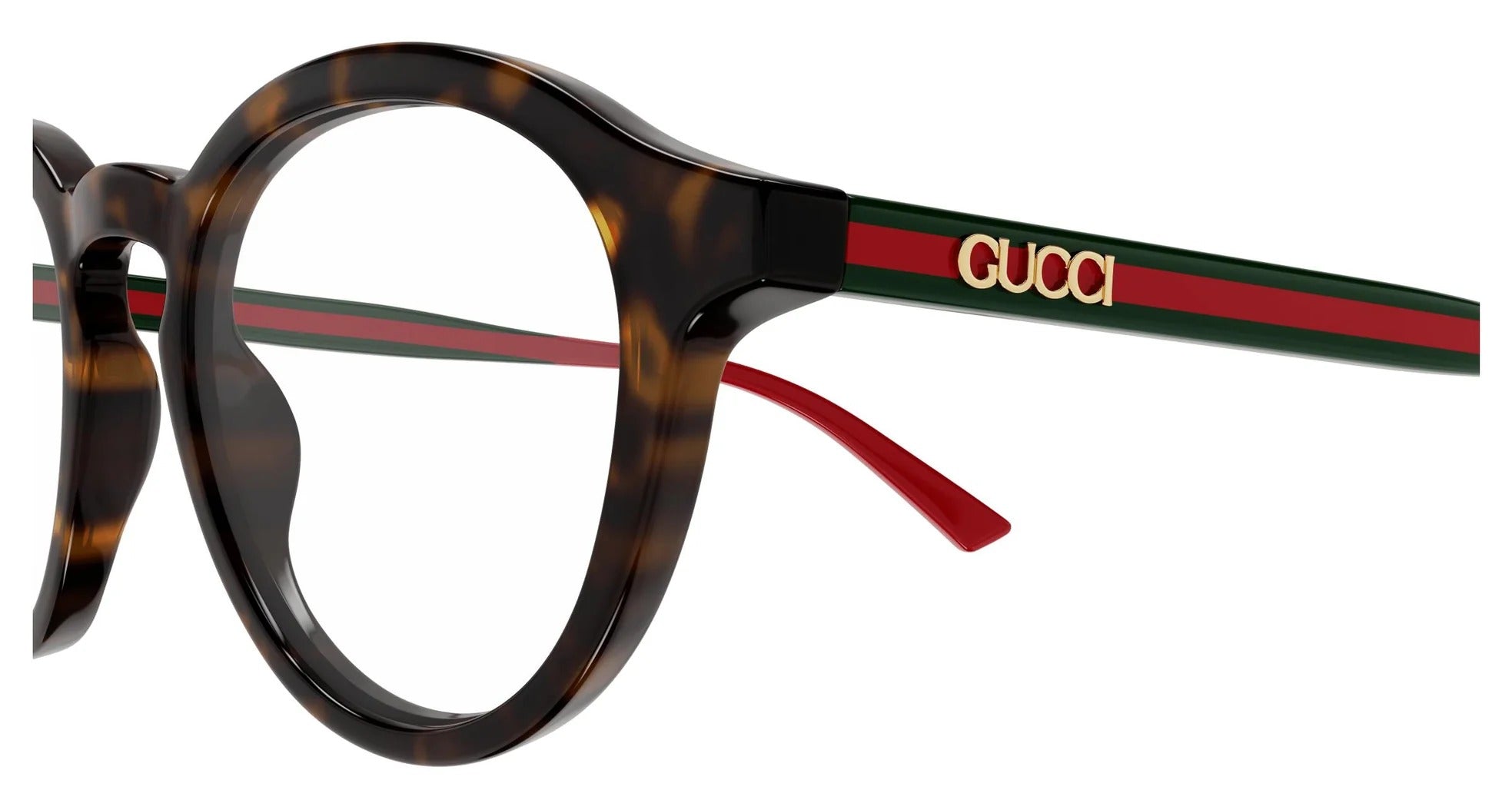Okulary GG1871O 002 Havana Green Transpar 49/20/145