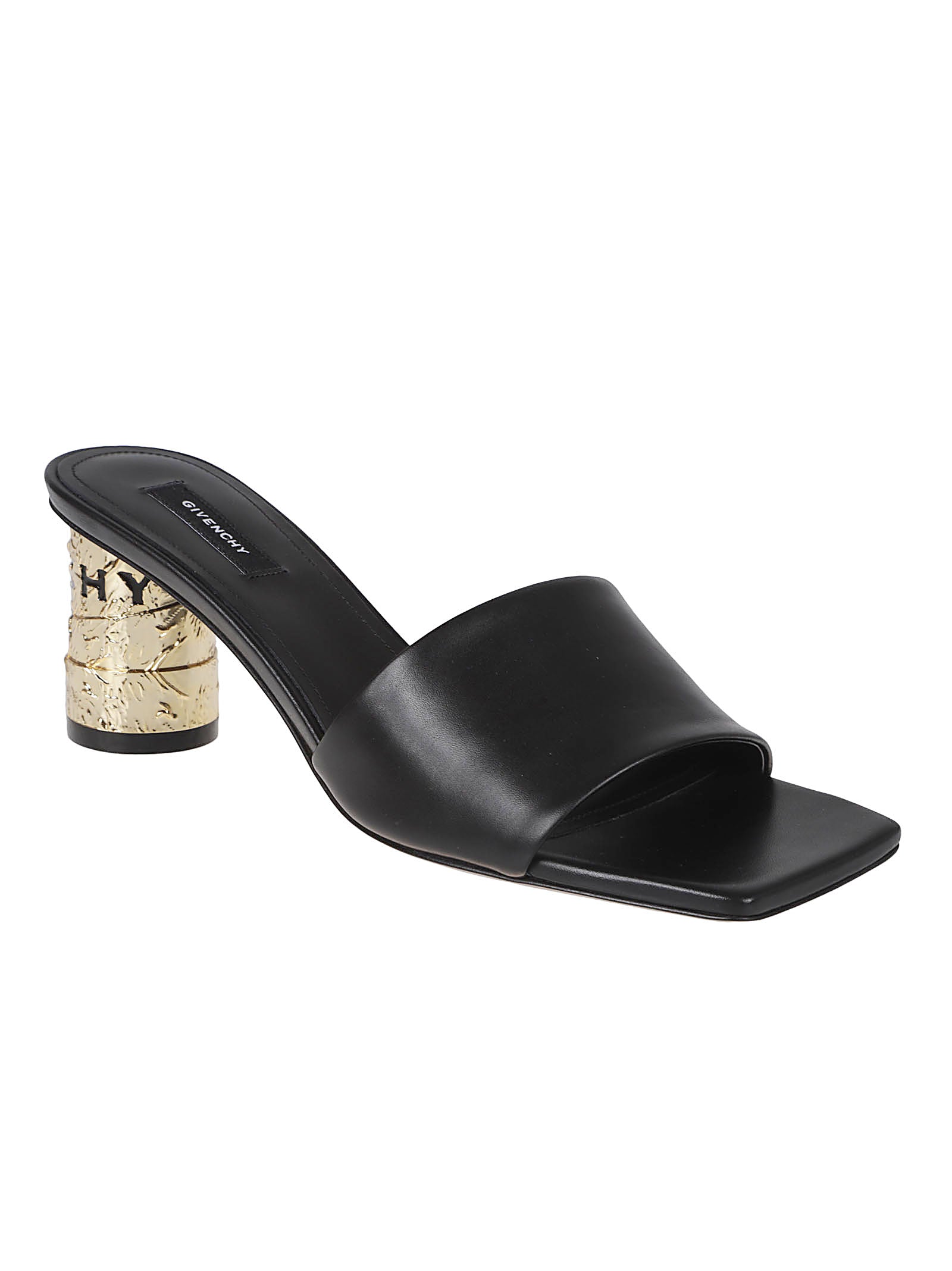 Square Toe Slide Sandals