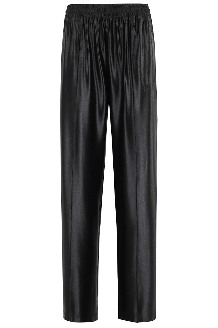 Relaxed Track Pants With Drawstring Waist