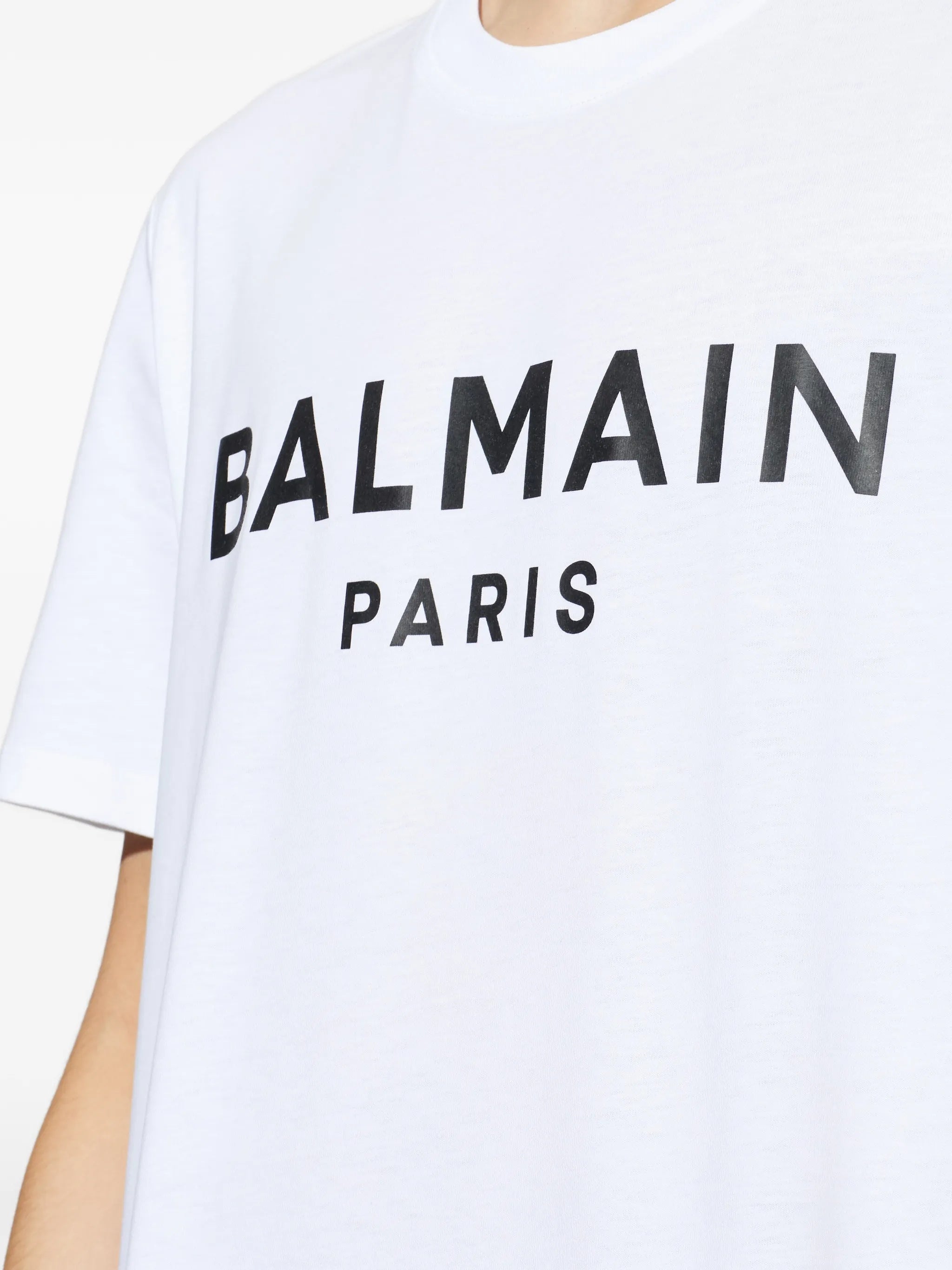 White Loose Ss Bold Logo T-Shirt